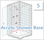 DiaOseal: Frameless Shower Fixed Priced Service. Product Solutions
